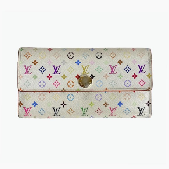 Louis Vuitton 2000s Muramaki Mulicolor Sarah Wallet · INTO